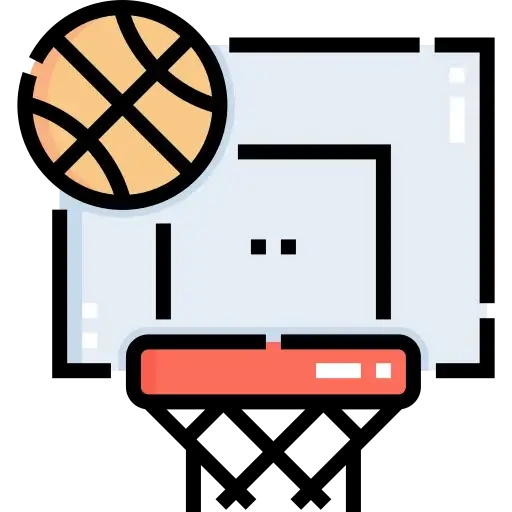 Basketball court for residents at Kalyani luxury apartments