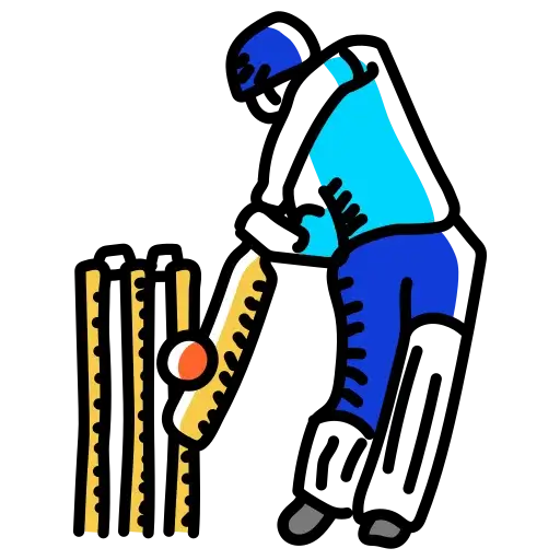 Cricket practice area for residents