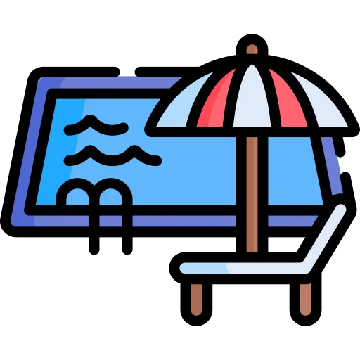 Swimming pool for adults and kids