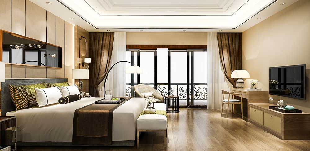 Spacious living room interior design Kalyani apartments